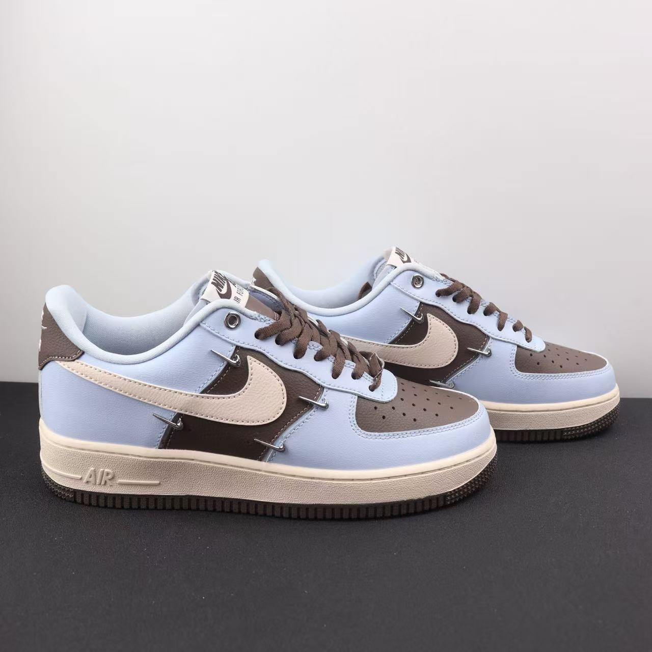 Nike Air Force 1 “Light Blue / Brown” – Earthy &amp; Refined Streetwear