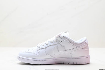Nike Dunk Low “White” – Timeless All-White Canvas