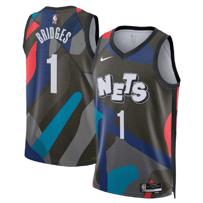 MIKAL BRIDGES BROOKLYN NETS 2023-24 CITY EDITION JERSEY - Prime Reps
