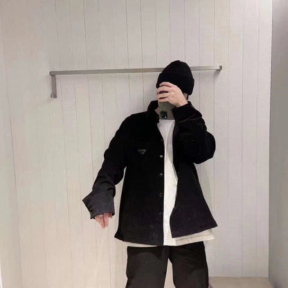 Prada Black Button-Up Shirt