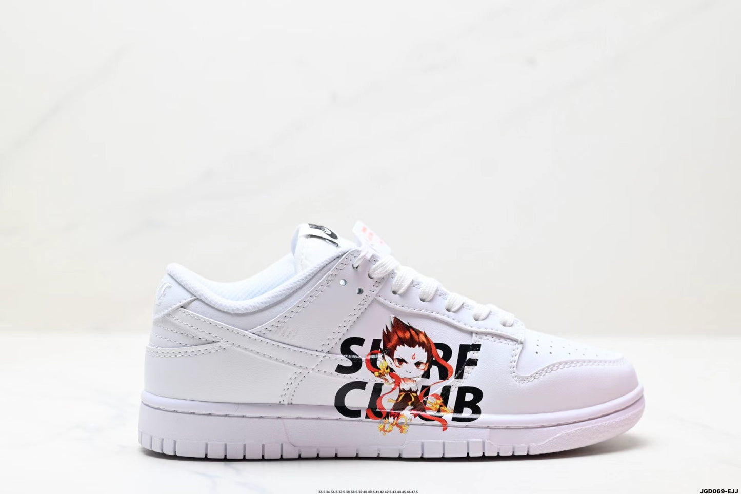 Nike Dunk Low “White” – Timeless All-White Canvas
