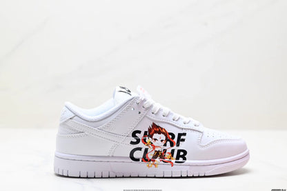 Nike Dunk Low “White” – Timeless All-White Canvas