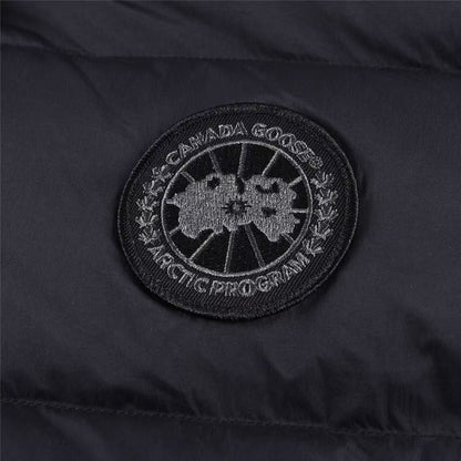 TRAPSTAR IRONGATE DETACHABLE HOODED PUFFER JACKET BLACK