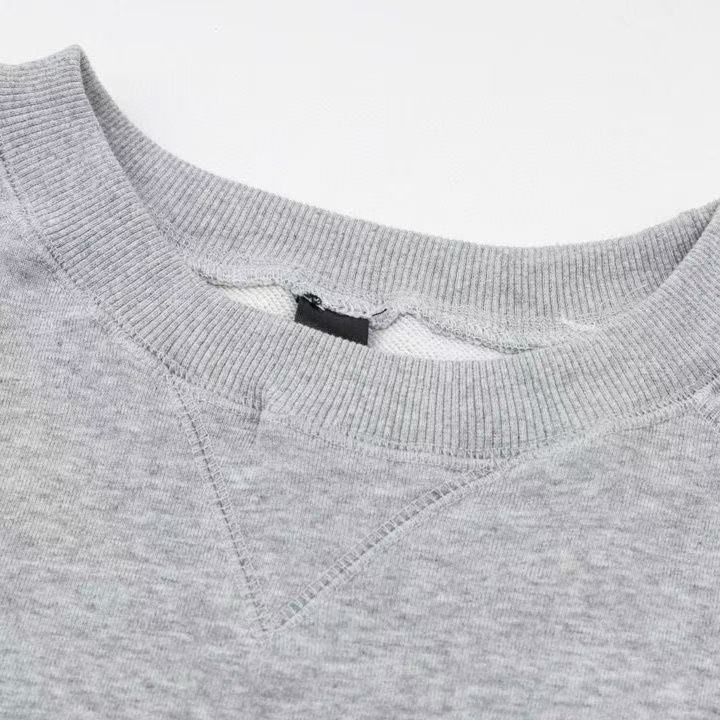 CHROME HEARTS CROSS PATCH SWEATSHIRT GREY