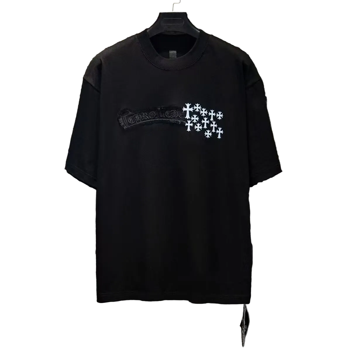 Chrome Hearts Classic Crewneck T-Shirt in Black/White