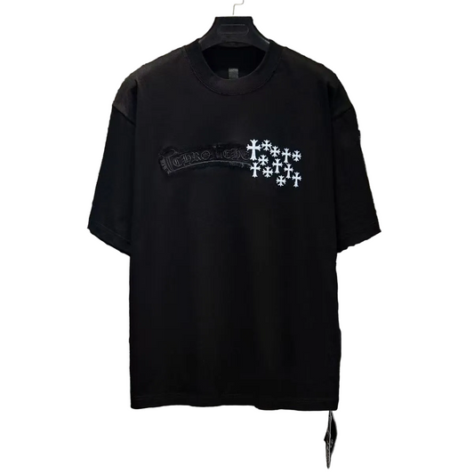 Chrome Hearts Classic Crewneck T-Shirt in Black/White