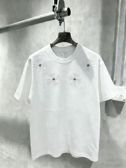 Chrome Hearts Classic Crewneck T-Shirt in White