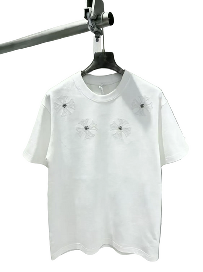 Chrome Hearts Classic Crewneck T-Shirt in White