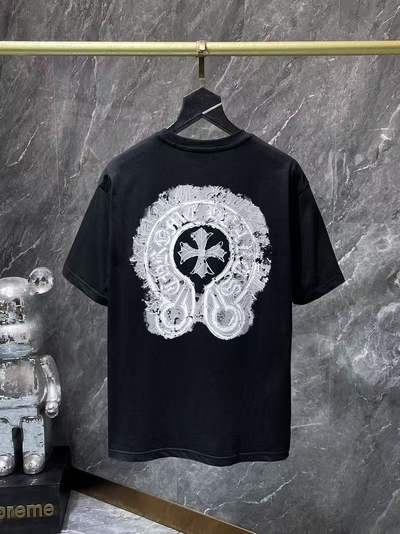 Chrome Hearts Classic Crewneck T-Shirt in White/Black