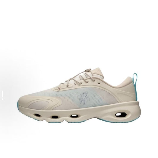 On Low-Top in Oatmeal/Blue: Earth &amp; Sky Harmony