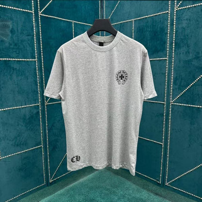 Chrome Hearts T-Shirt in Grey: Luxury in the Rough