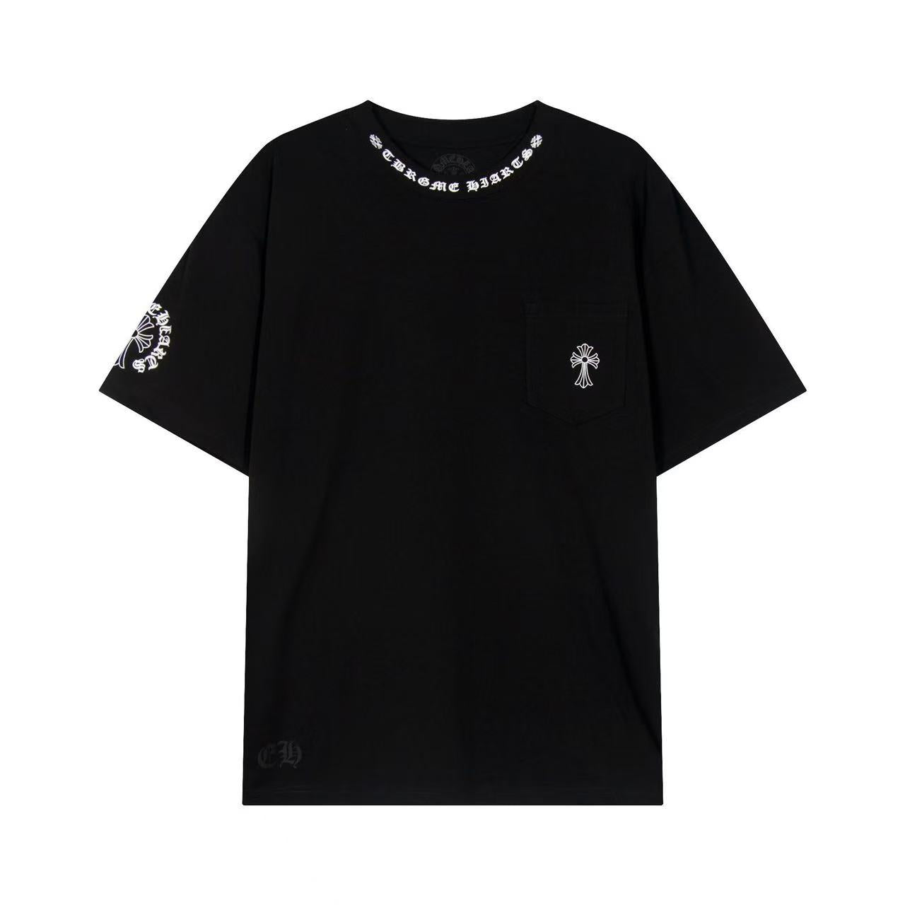 Chrome Hearts T-Shirt in Black/White: Dual-Edge Iconography