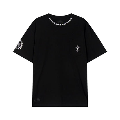 Chrome Hearts T-Shirt in Black/White: Dual-Edge Iconography