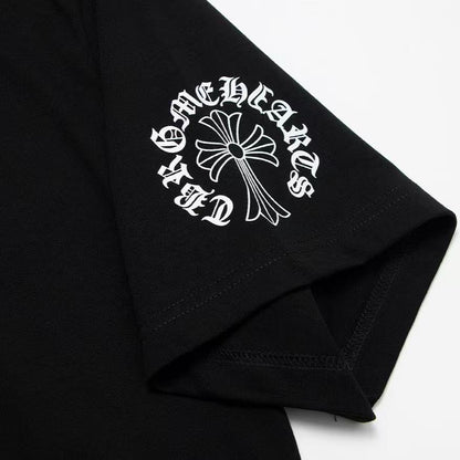 Chrome Hearts T-Shirt in Black/White: Dual-Edge Iconography