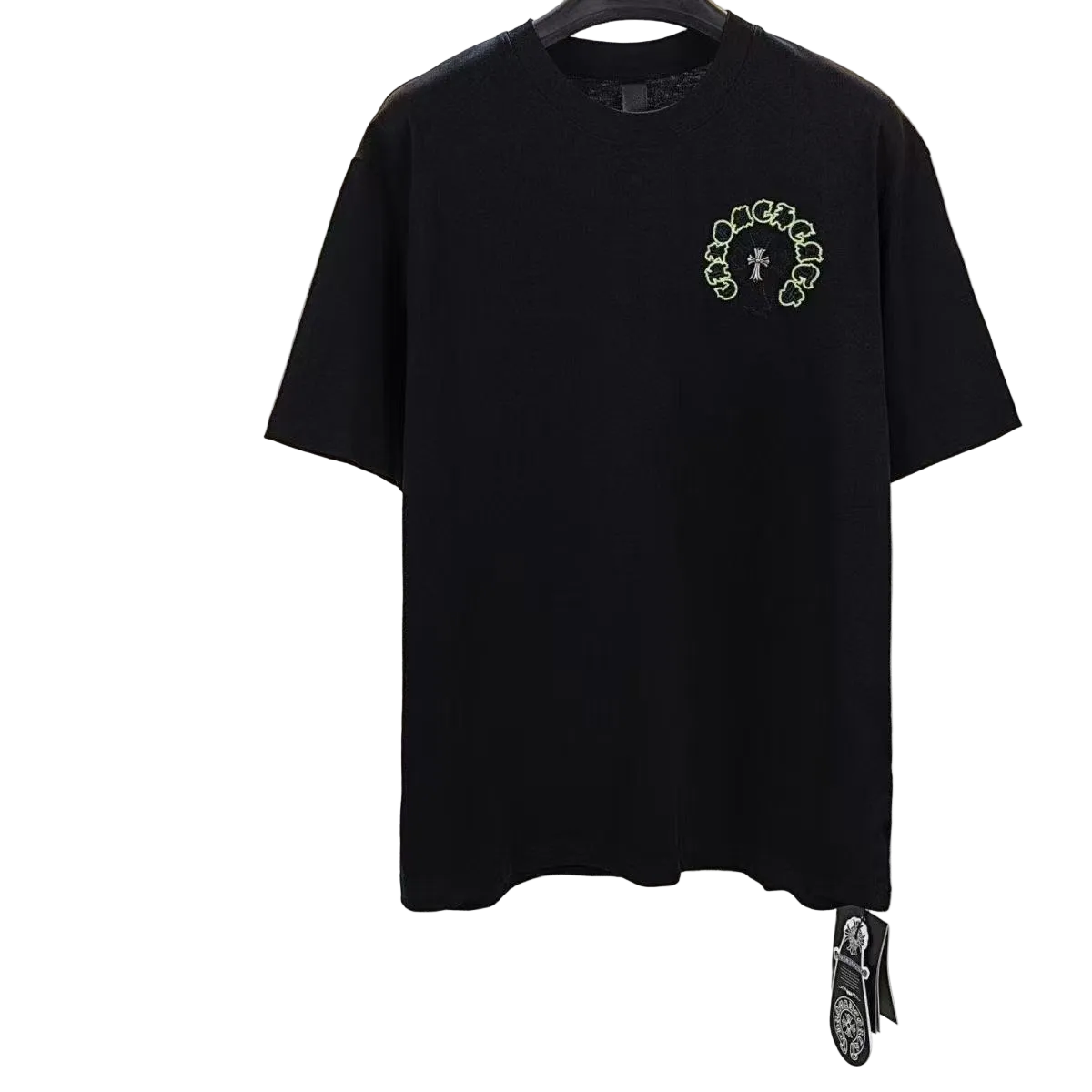 Chrome Hearts T-shirt in Black/Green: Verdant Edge