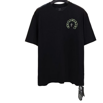 Chrome Hearts T-shirt in Black/Green: Verdant Edge
