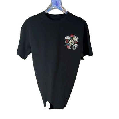 Chrome Hearts T-shirt in Pink/Black: Subversive Romance