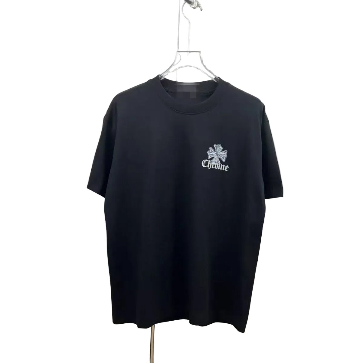 Chrome Hearts T-shirt in Black/White: Dualism in Thread