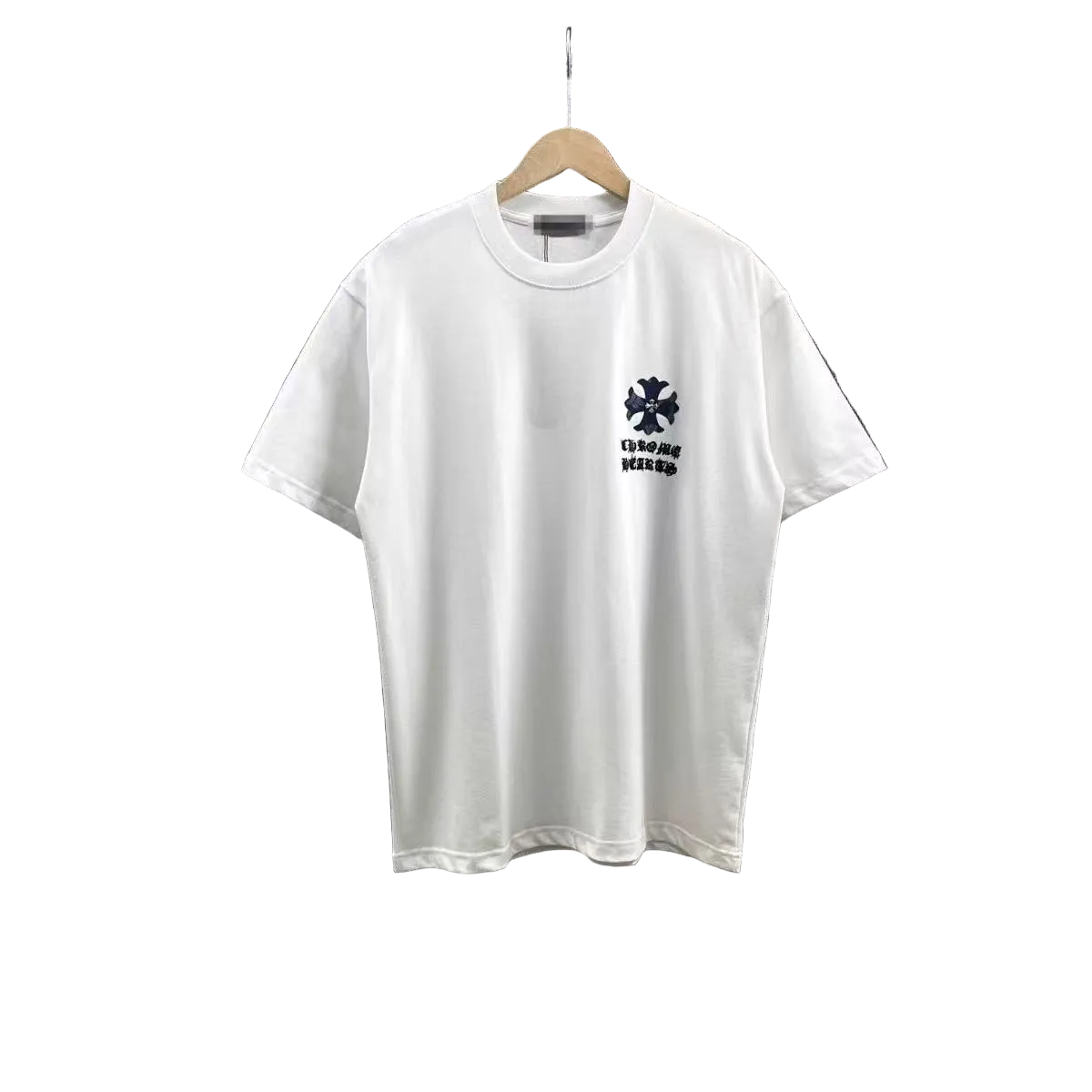 Chrome Hearts T-shirt in White/Blue: Azure Clarity