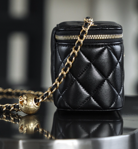 Chanel Lipstick Case in Black: Haute Couture for the Handbag