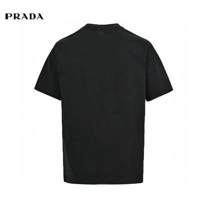 Prada Milano Logo T-Shirt (Black)