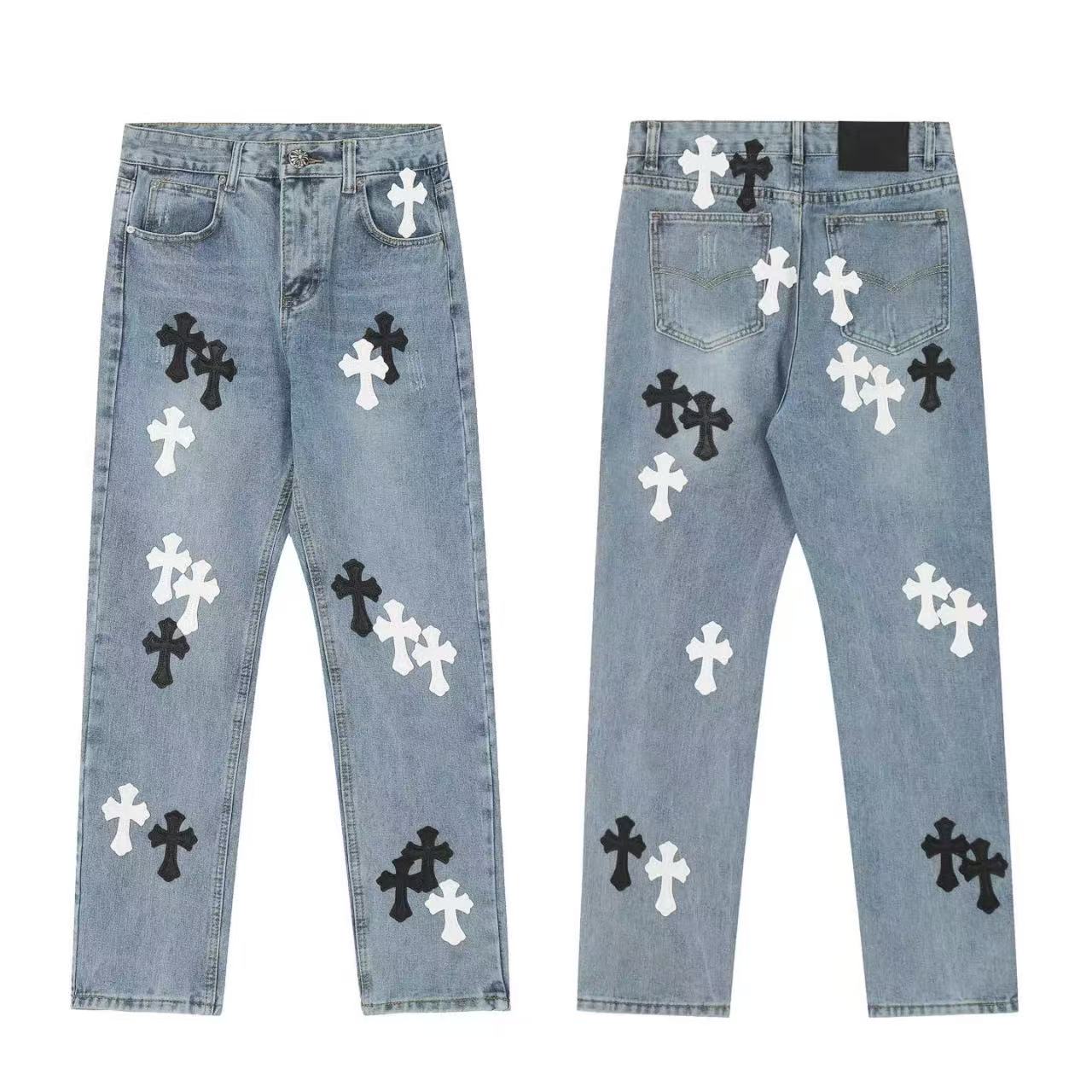 CHROME HEARTS GRAILED JEANS