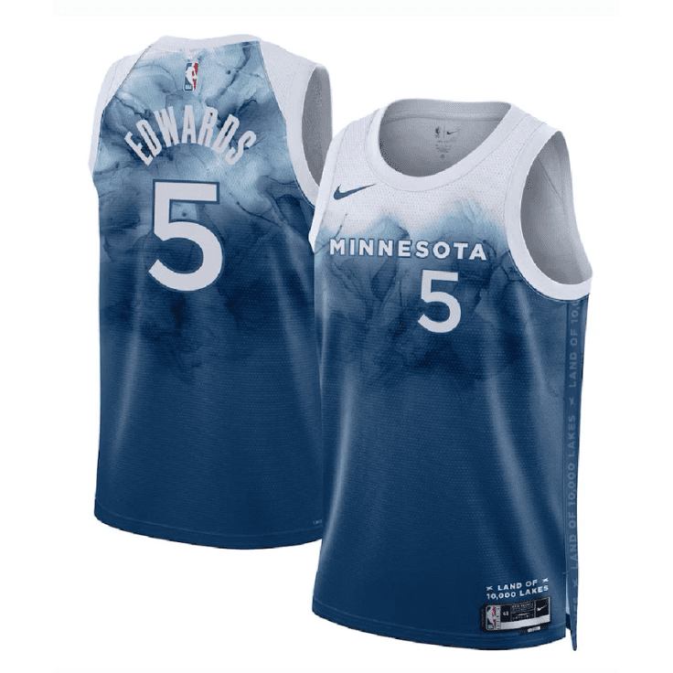 ANTHONY EDWARDS MINNESOTA TIMBERWOLVES 2023-24 CITY EDITION JERSEY - Prime Reps