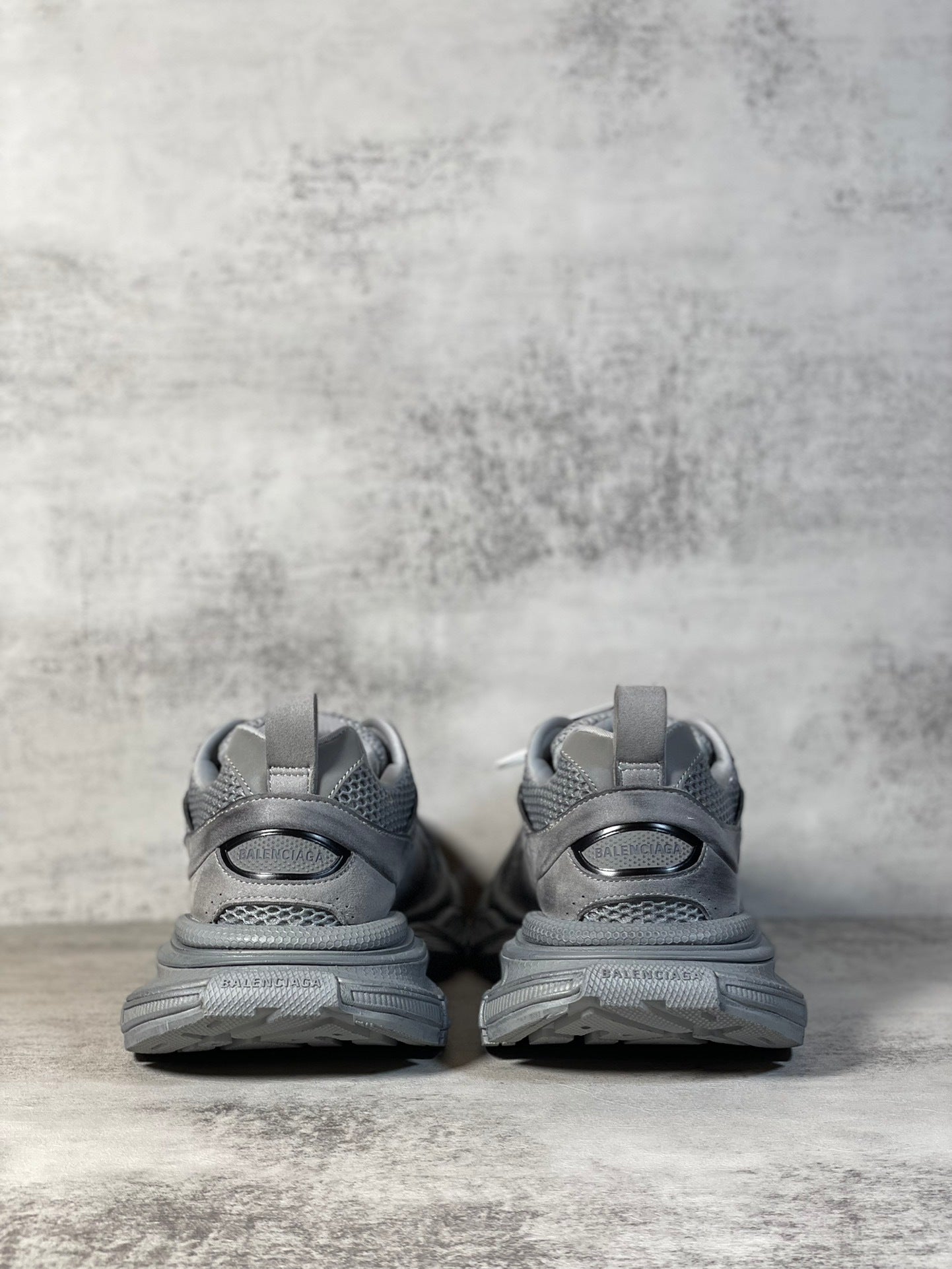 Balenciaga 3XL Sneaker in Black/Grey: Industrial Gradient
