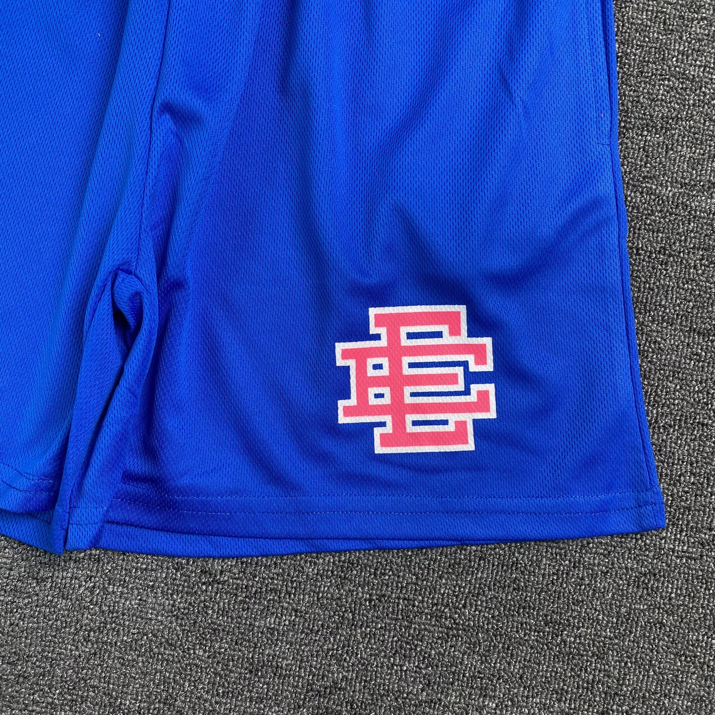 ERIC EMANUEL EE BASIC SHORTS ELECTRIC BLUE/ORANGE