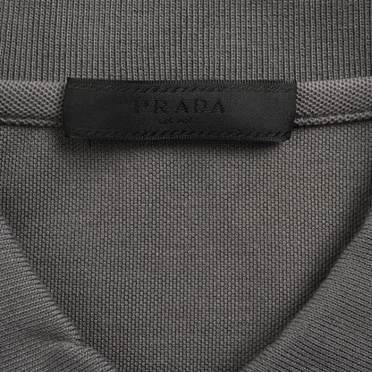 Prada Classic Grey Polo Shirt Primereps