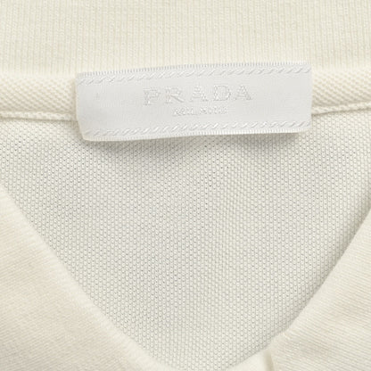 Prada Classic White Polo Shirt Primereps