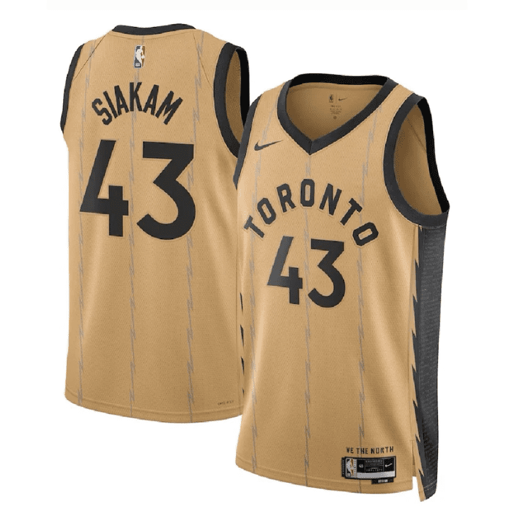 PASCAL SIAKAM TORONTO RAPTORS 2023-24 CITY EDITION JERSEY - Prime Reps