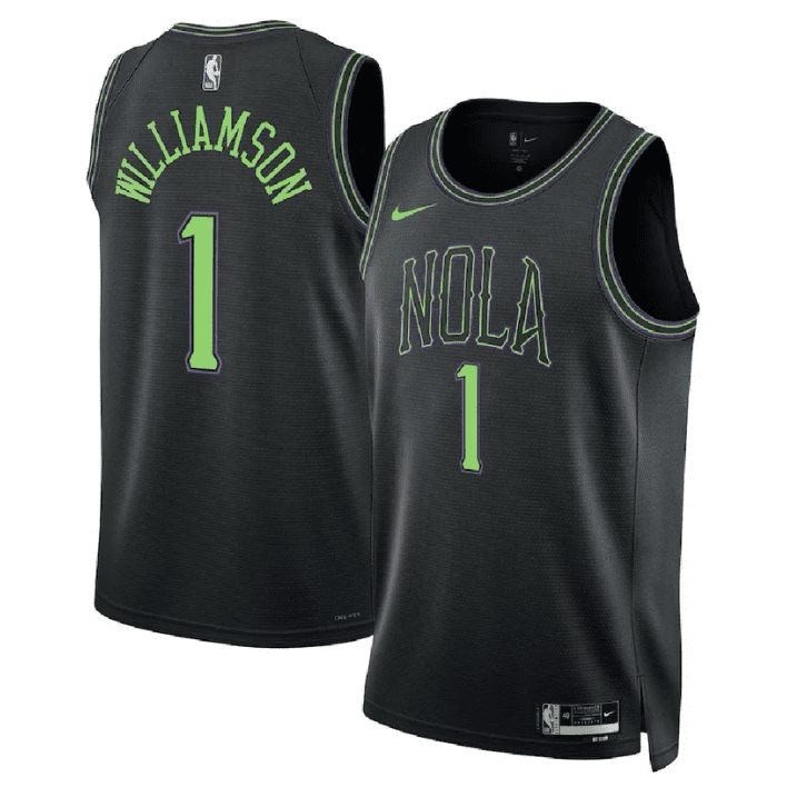 ZION WILLIAMSON NEW ORLEANS PELICANS 2023-24 CITY EDITION JERSEY - Prime Reps
