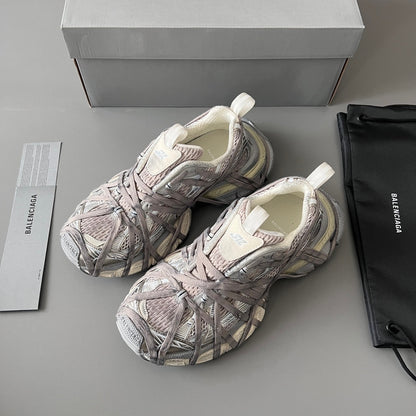Balenciaga 3XL Sneaker in Oatmeal: Subdued Scale