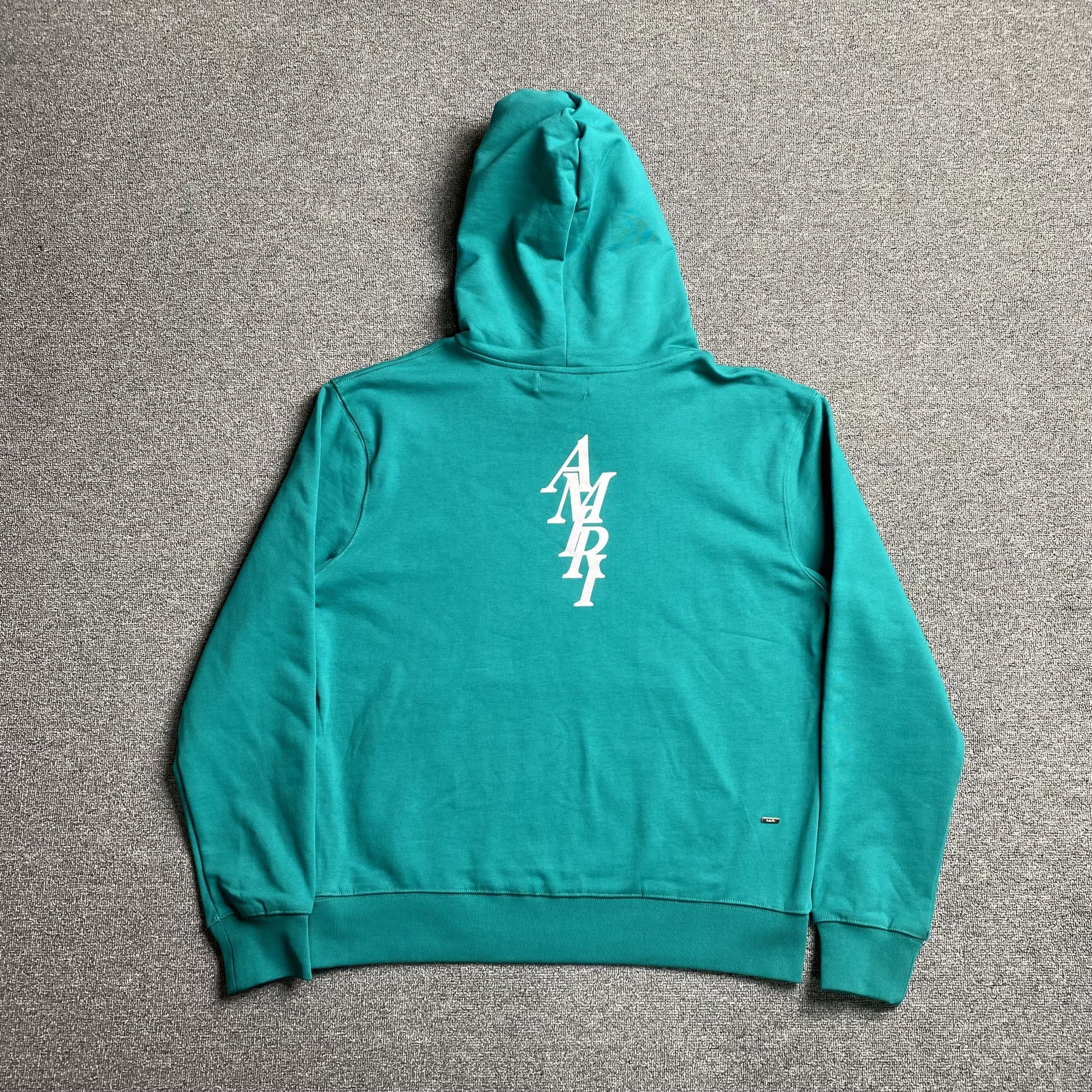 AMIRI LETTER LOGO HOODIE CERULEAN - Prime Reps