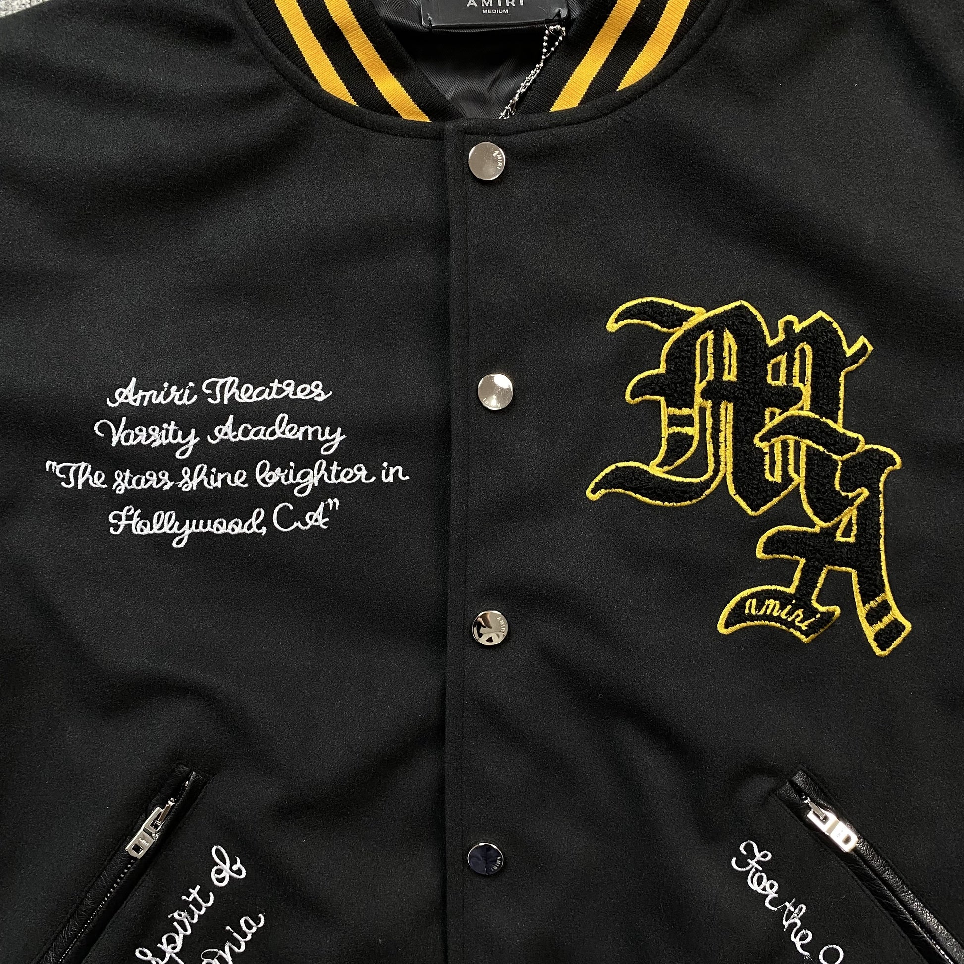 AMIRI LION VARSITY JACKET - Prime Reps
