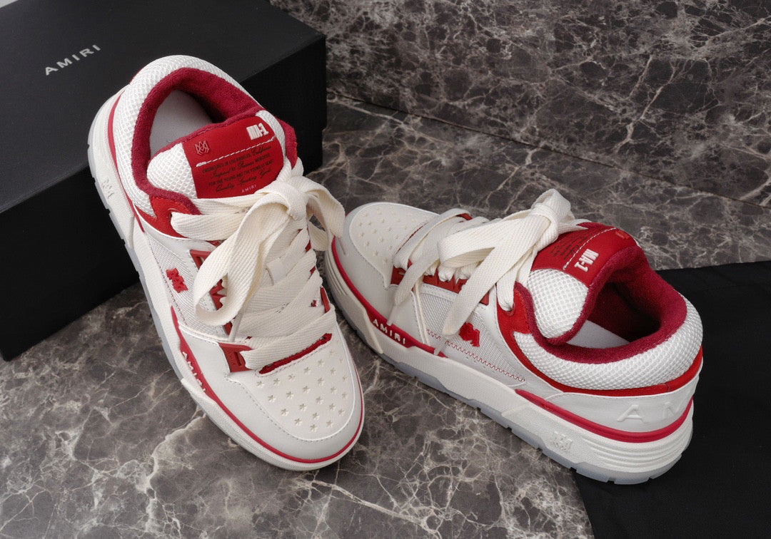 AMIRI MA-1 x WHITE RED - Prime Reps