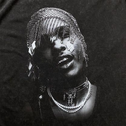 ASAP ROCKY VINTAGE GRAPHIC TEE DARK GREY - Prime Reps