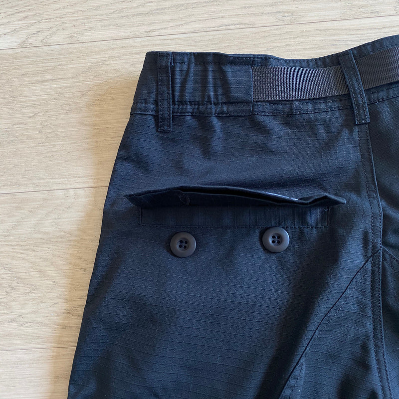 CORTEIZ ALCATRAZ GUERRILAZ CARGO PANTS BLACK - Prime Reps