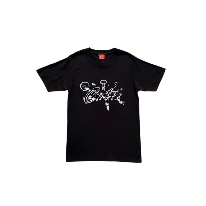 CORTEIZ ALLSTARZ SKYDIVER TEE BLACK - Prime Reps