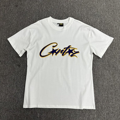 CORTEIZ ALLSTARZ TEE WHITE BLACK YELLOW - Prime Reps