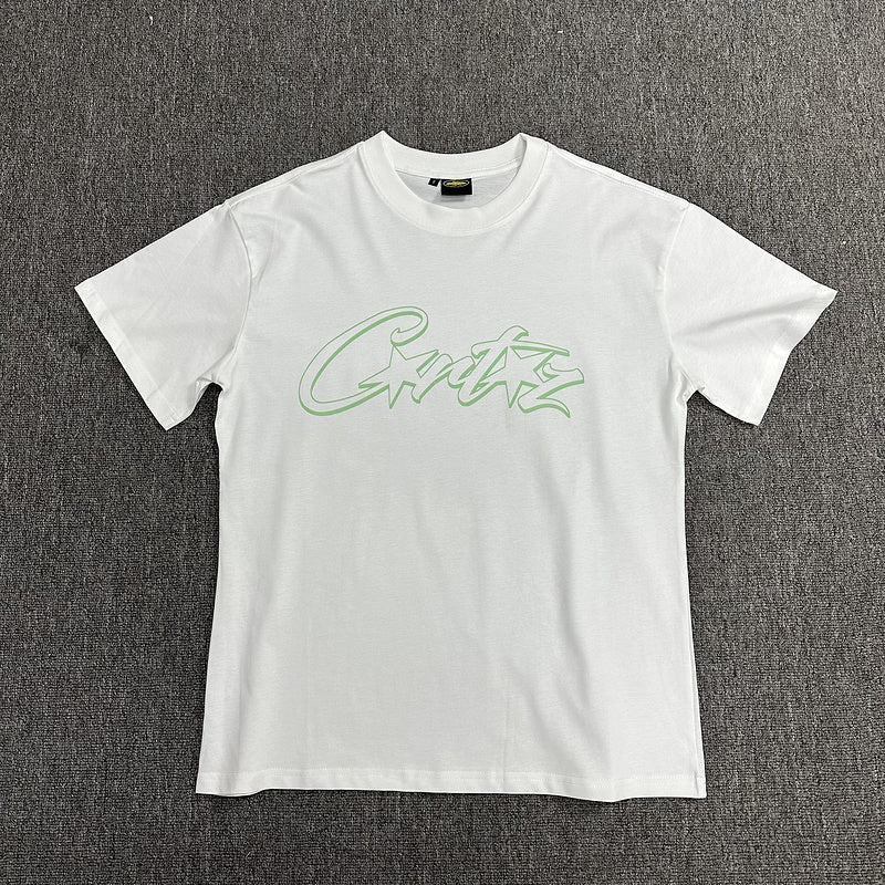 CORTEIZ ALLSTARZ TEE WHITE GREEN - Prime Reps