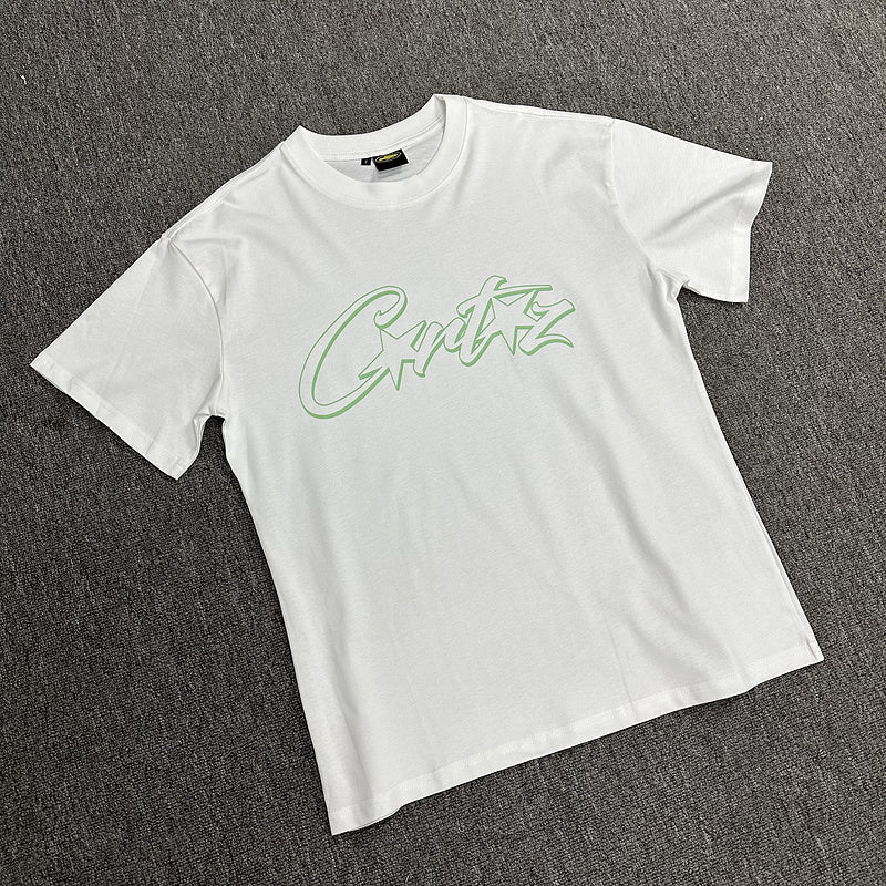 CORTEIZ ALLSTARZ TEE WHITE GREEN - Prime Reps