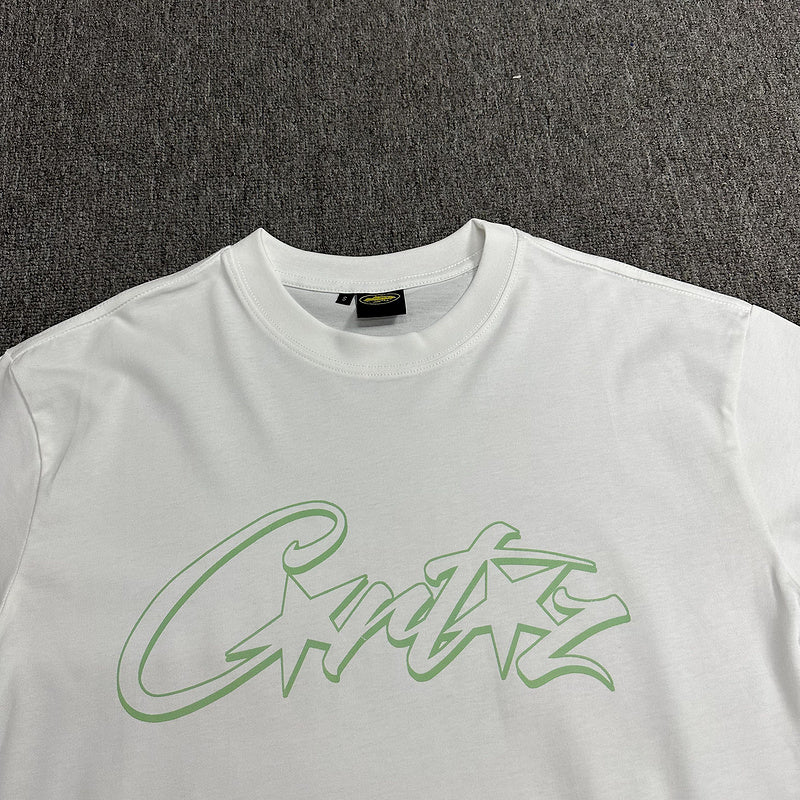 CORTEIZ ALLSTARZ TEE WHITE GREEN - Prime Reps