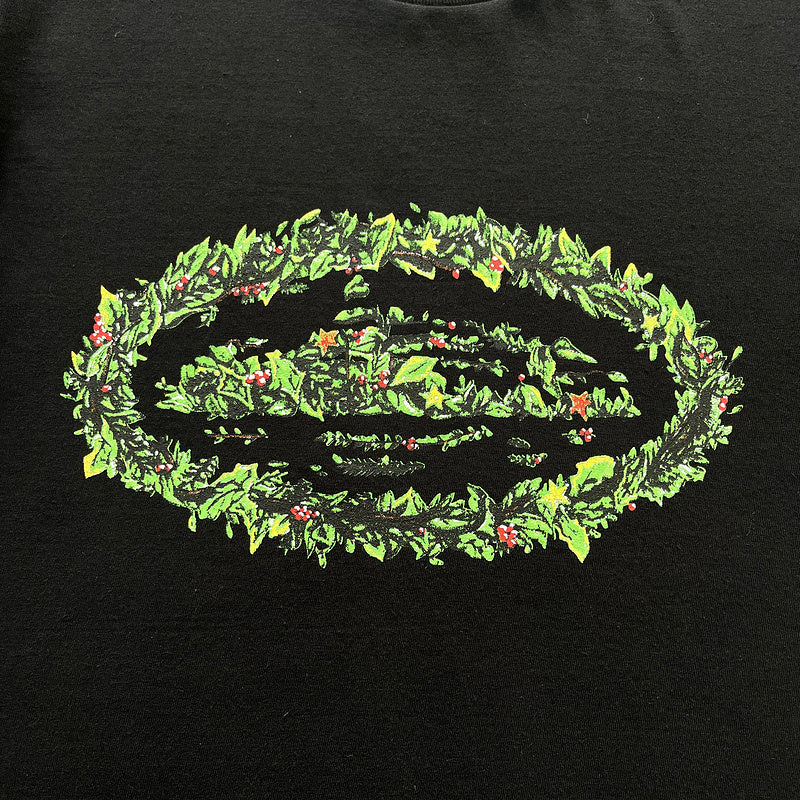 CORTEIZ GRASS ROUND TEE BLACK - Prime Reps