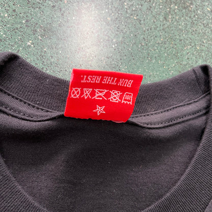 CORTEIZ GRASS ROUND TEE BLACK - Prime Reps