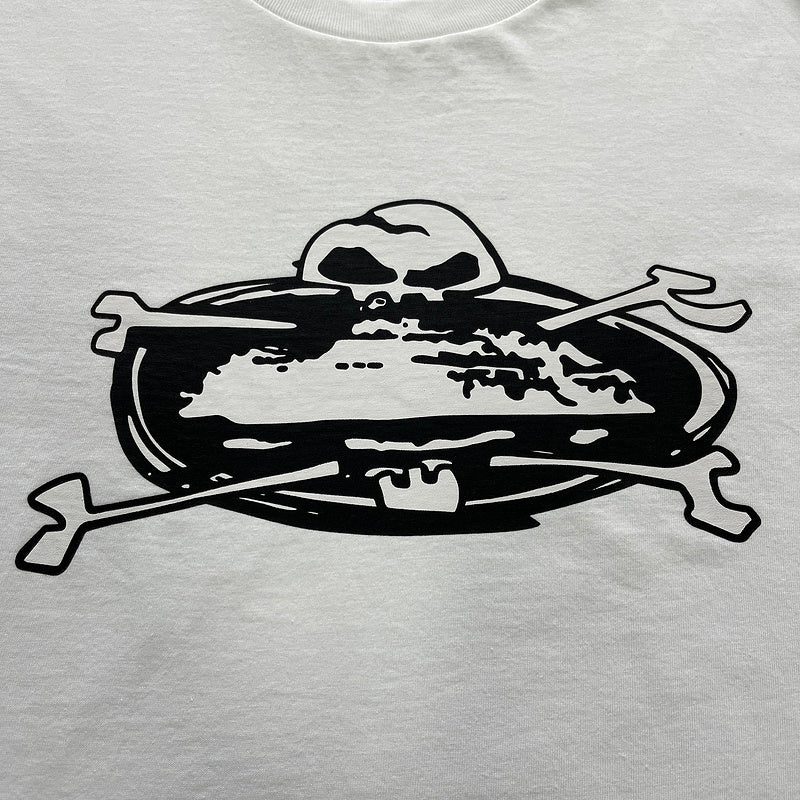 CORTEIZ SKULL T-SHIRT WHITE - Prime Reps