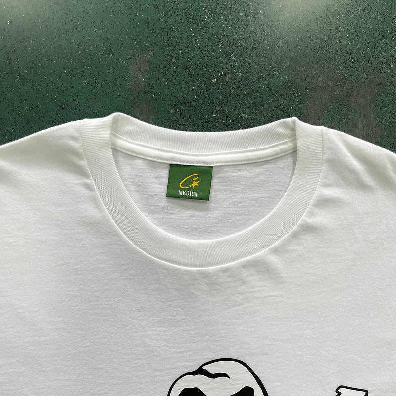 CORTEIZ SKULL T-SHIRT WHITE - Prime Reps