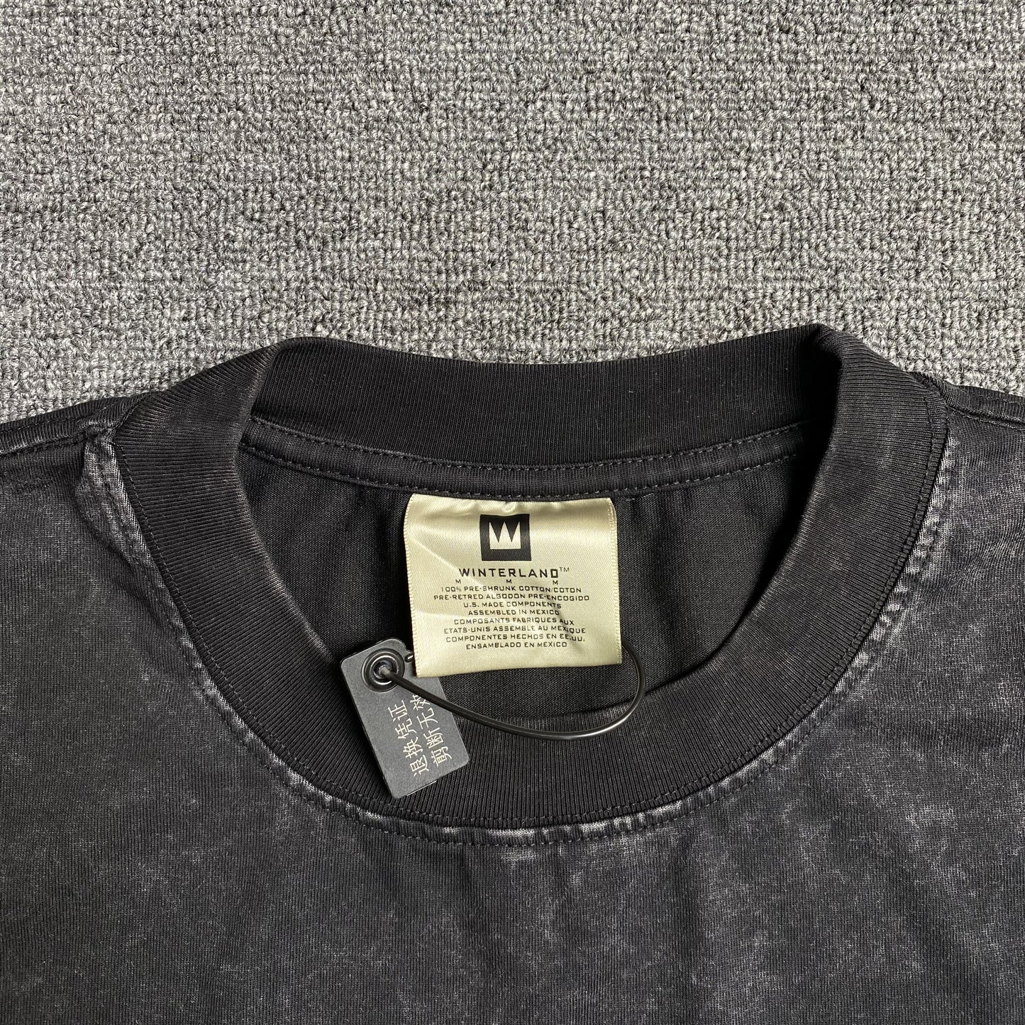 CR7 VINTAGE GRAPHIC TEE DARK GREY - Prime Reps