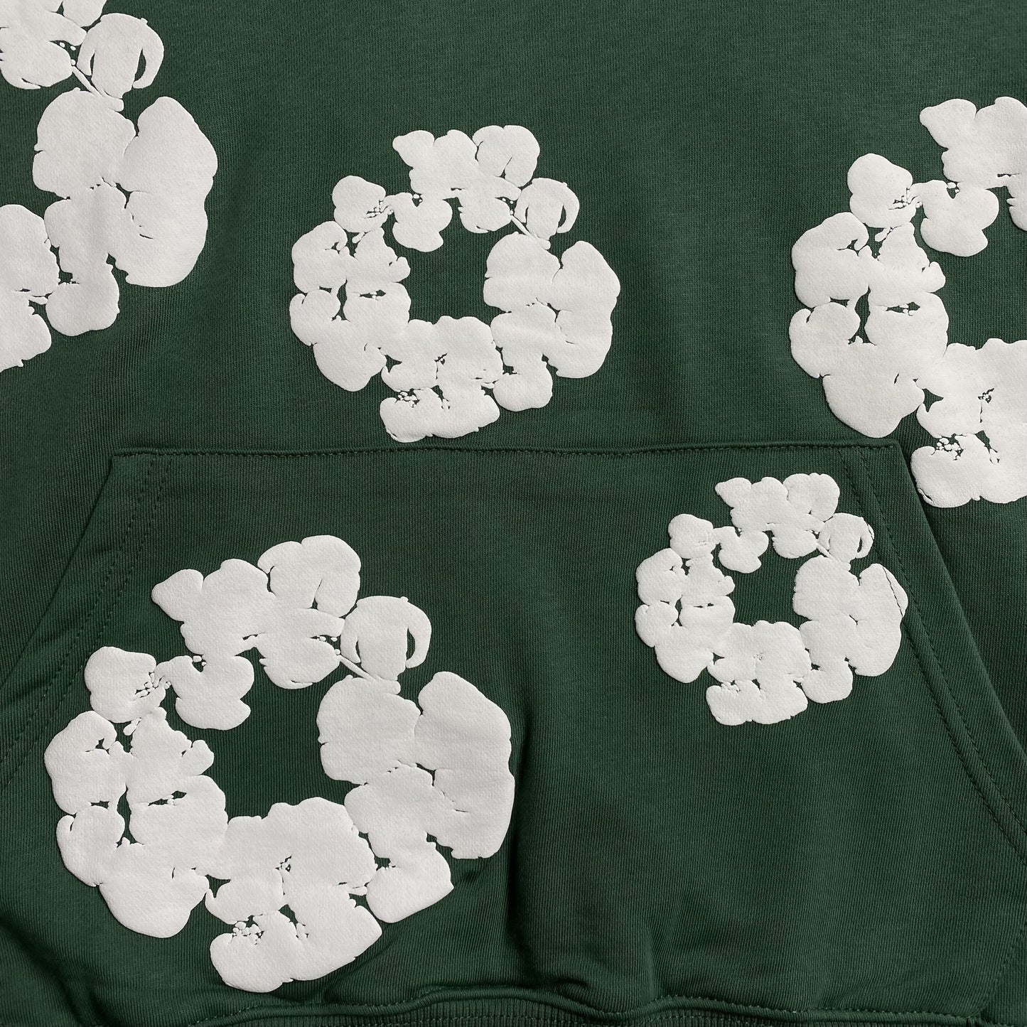 DENIM TEARS COTTON WREATH HOODIE GREEN - Prime Reps